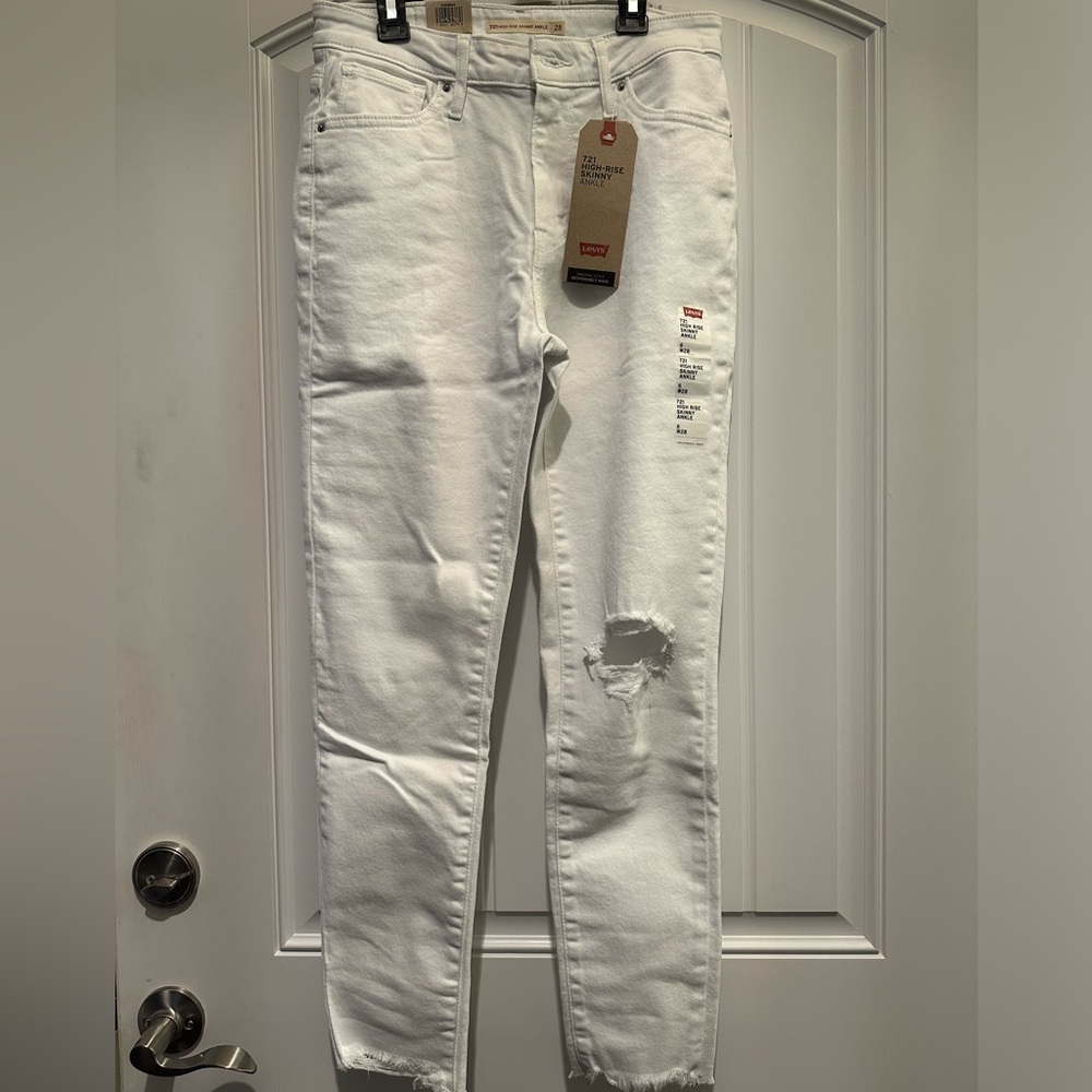 721 High Rise Skinny Ankle Levi Jeans